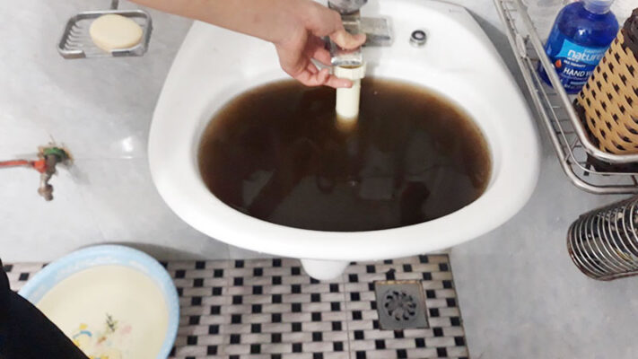 Sục rửa vệ sinh đường ống nước sinh hoạt tại Hà Nam