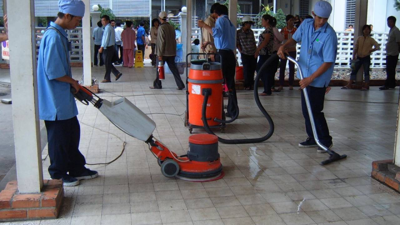 vệ sinh công nghiệp